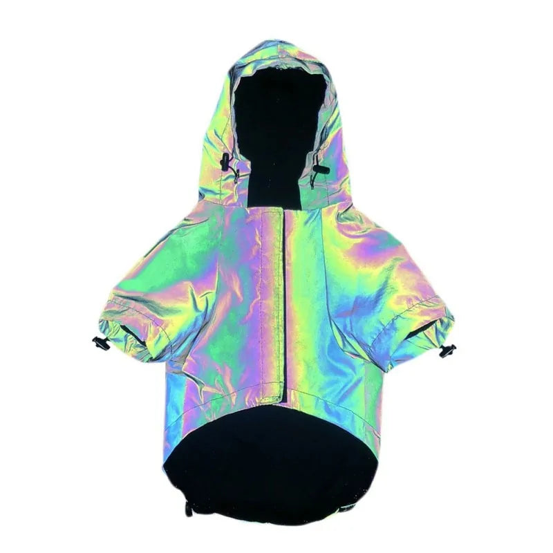 Reflective Flashy Dog Hoodie