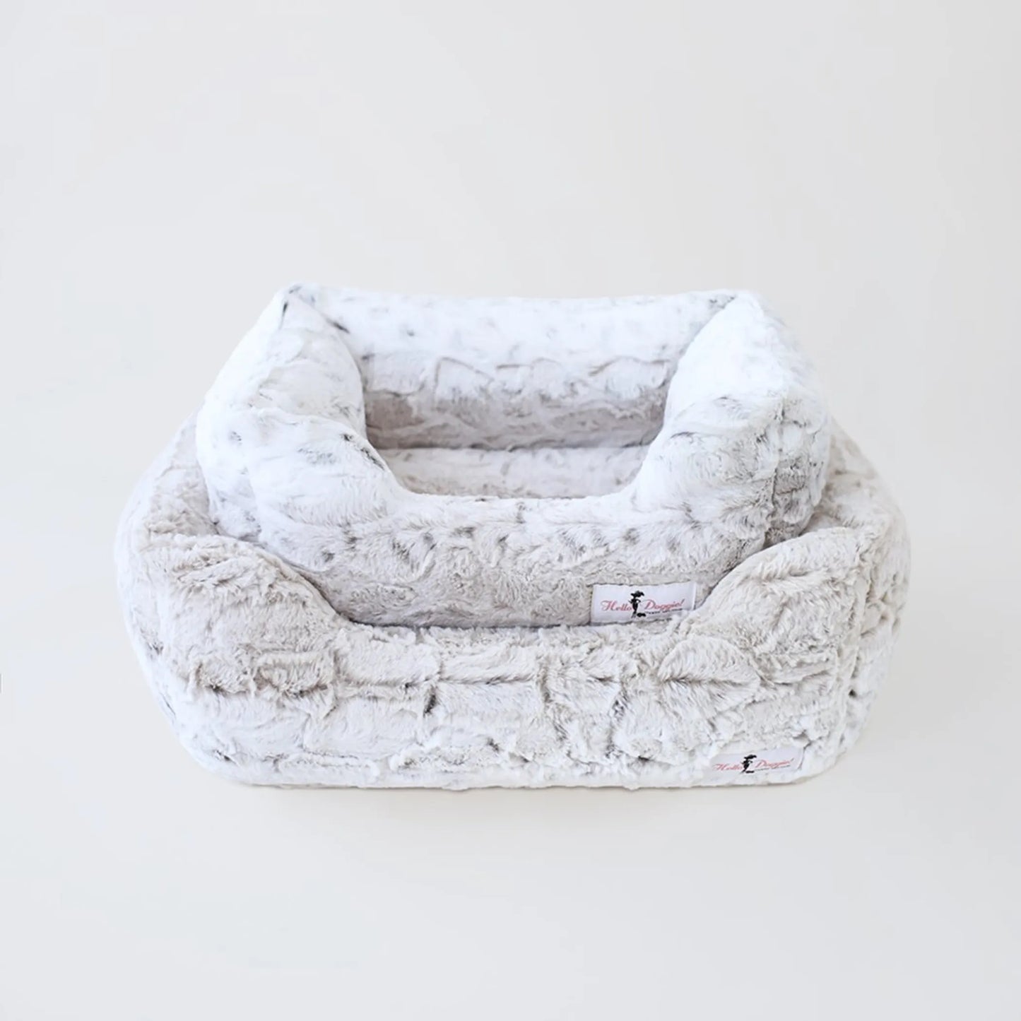 Faux Mink Dog Bed from the Luxe Edition