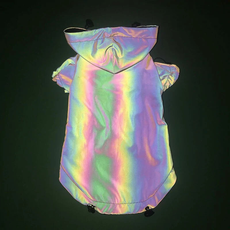 Reflective Flashy Dog Hoodie