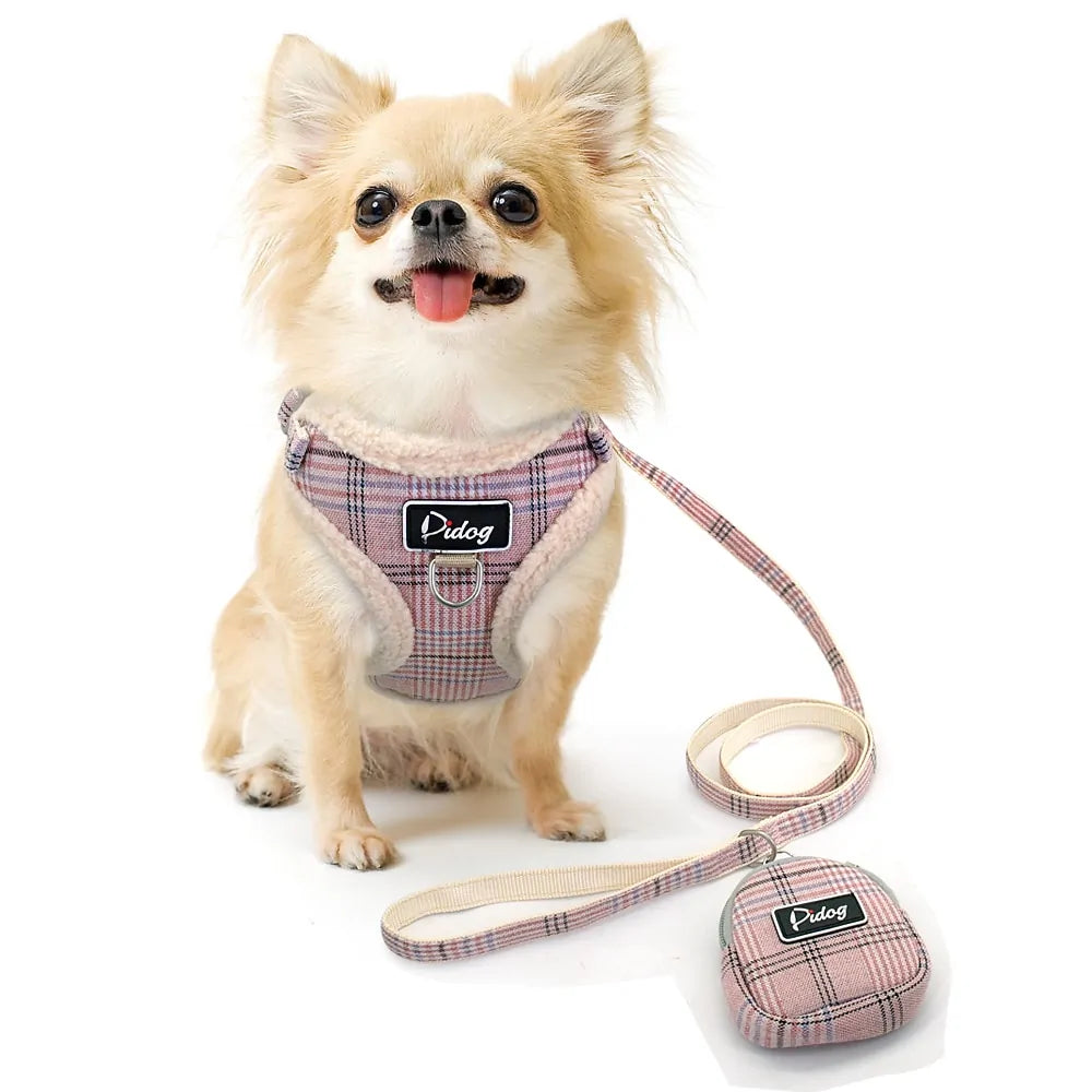 Adjustable Soft Harness Set For Dogs