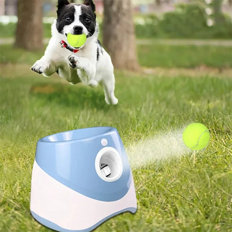 Dog Tennis Ball Launcher Dogs Chase Automatic Toys Automatic Fun Interactive Machine Fun Interactive Catapult Throw Rechargable