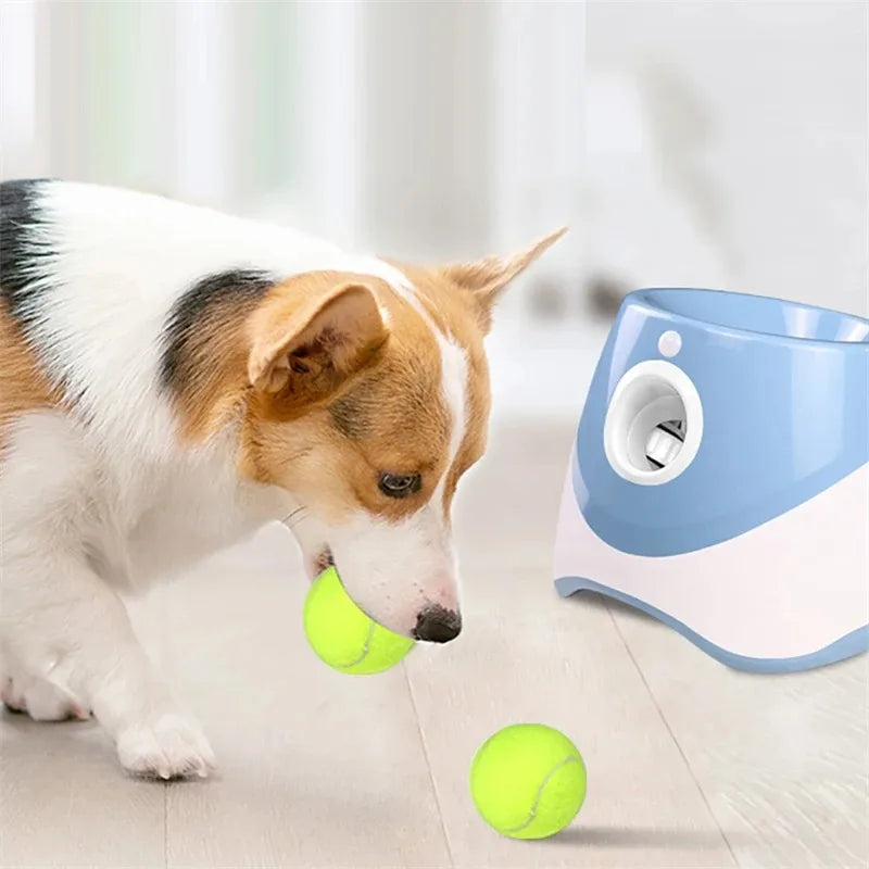 Dog Tennis Ball Launcher Dogs Chase Automatic Toys Automatic Fun Interactive Machine Fun Interactive Catapult Throw Rechargable