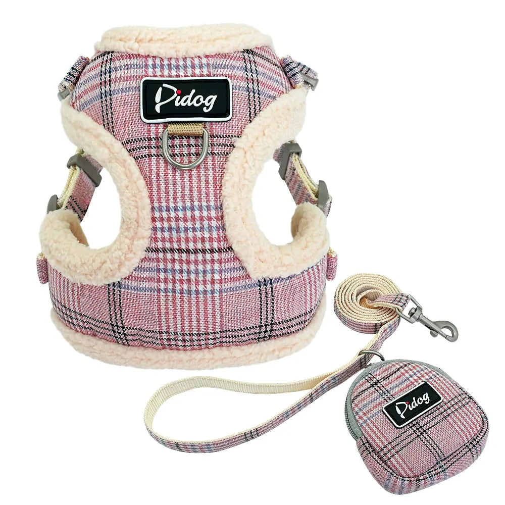 Adjustable Soft Harness Set For Dogs