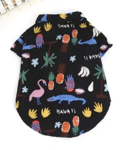 Hawaiian-Style Shirt for Dogs