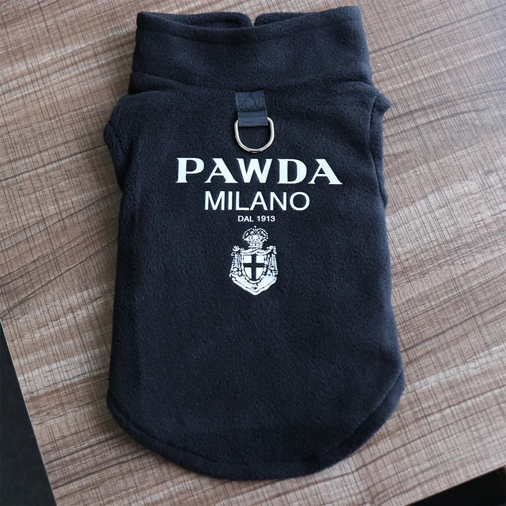 Pawda Milano Fleece Dog Vest