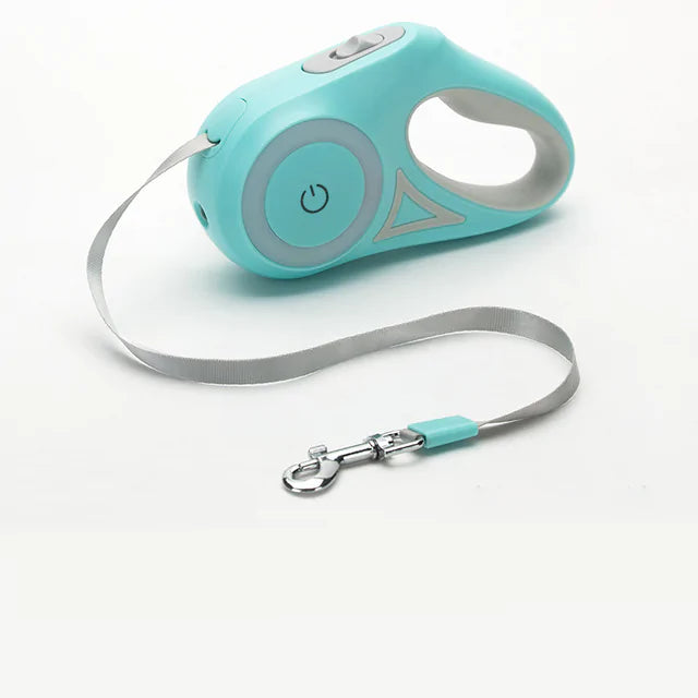 Dog Leash retractable with Led Lights